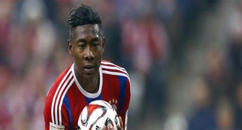 بايرن ميونخ: ألابا يغيب عن الملاعب 7 أسابيع بسبب إصابة بالركبة